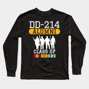 DD-214 Alumni Class of Vietnam Veteran Pride Long Sleeve T-Shirt